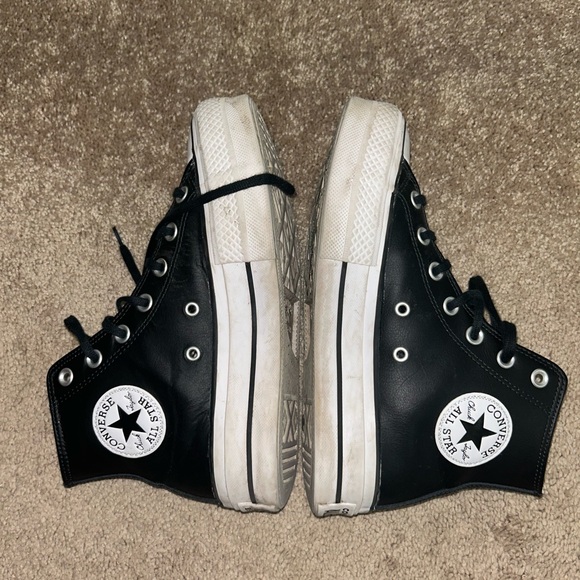 Chuck Taylor All Star Lift Platform Leather - Picture 13 of 15